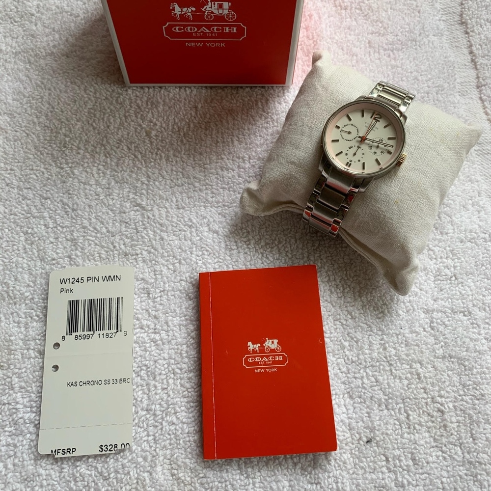 Brand New Never Worn Coach Watch